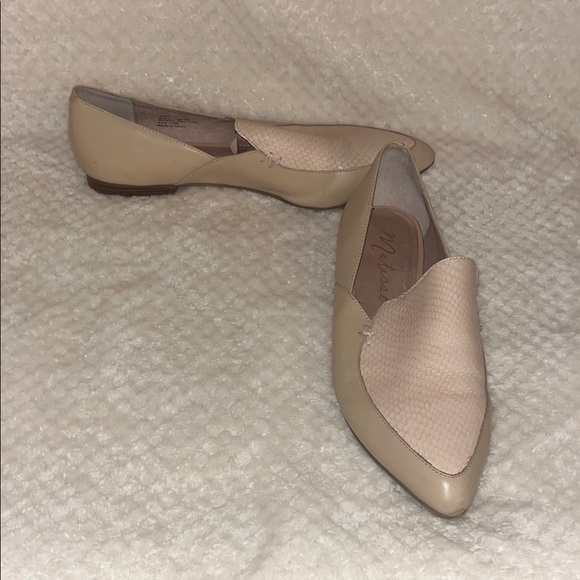 Matisse Shoes - Matisse Alex Womens Flats Beige Pointed Toe Flats Womens Shoes Slip On Size 10